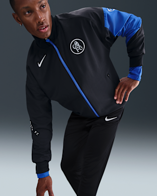Chelsea FC Strike Third Men's Nike Dri-FIT Total 90 Soccer Anthem